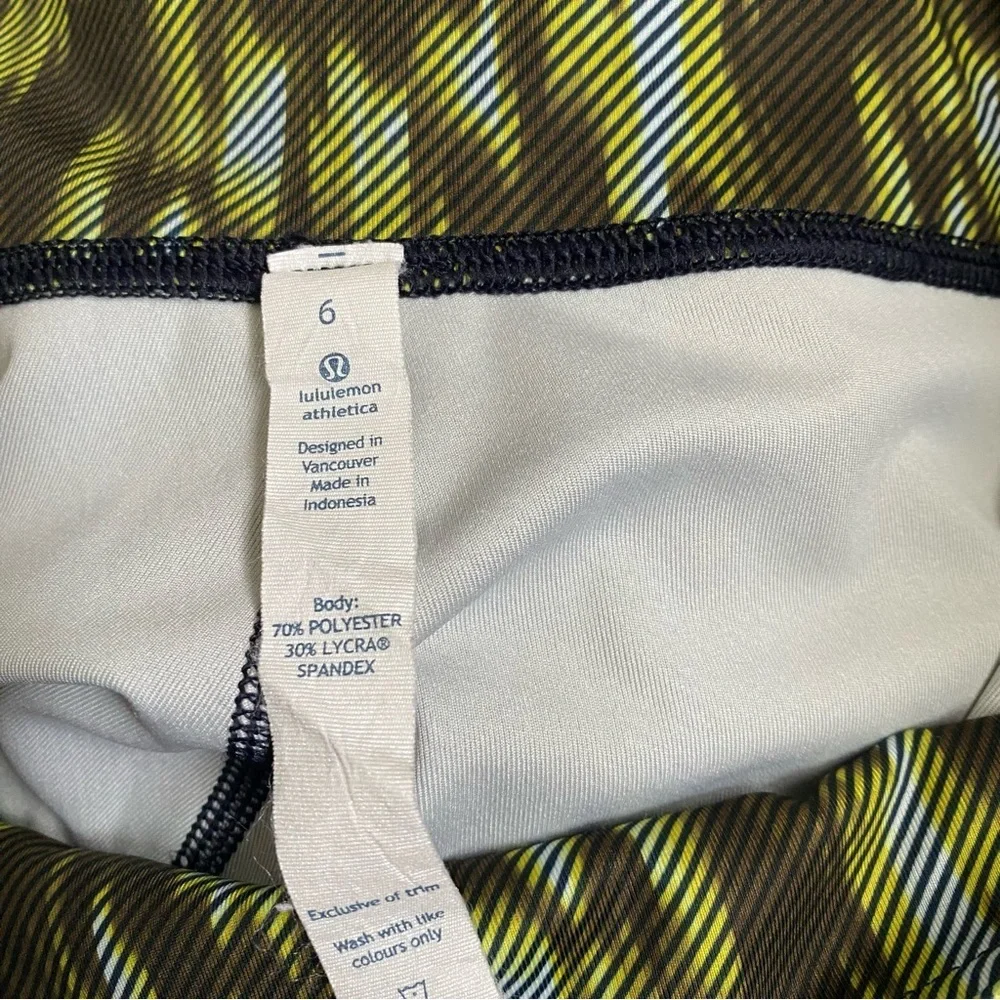 Lululemon Wunder Under Pant Full On Luxtreme Almost Pearl Leggings Size 6